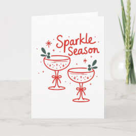 Christmas Cocktails Sparkle Season  Kaart