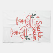 Christmas Cocktails Sparkle Season  Theedoek (Horizontaal)