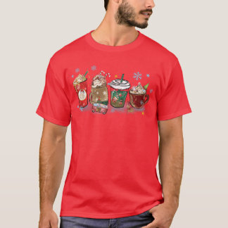 Christmas Coffee Cute Christmas Christmas vintage T-shirt