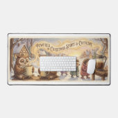 Christmas Coffee Desk Mat – Powered by Christmas S (Keyboard & Muis)