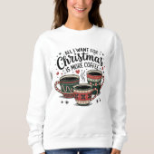 Christmas Coffee Lover Trui (Voorkant)