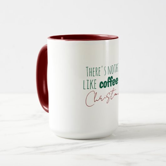 Christmas Coffee Mug Mok (Voorkant links)