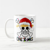 Christmas Coffee Mug, One piece Christmas  Koffiemok (Links)