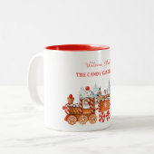  Christmas Coffee Mug Tweekleurige Koffiemok (Voorkant links)