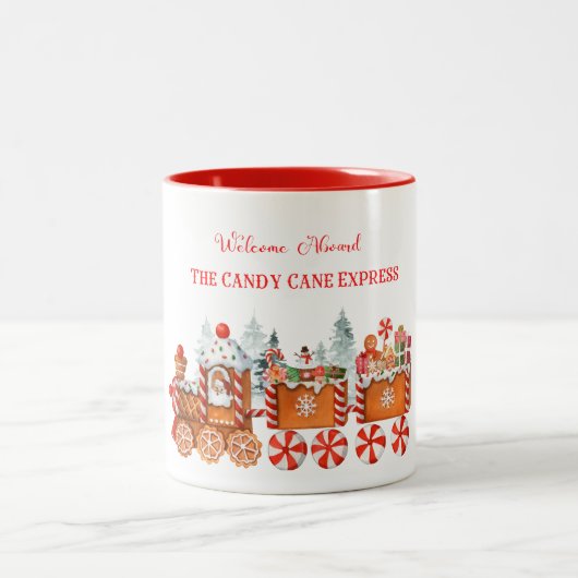  Christmas Coffee Mug Tweekleurige Koffiemok (Center)
