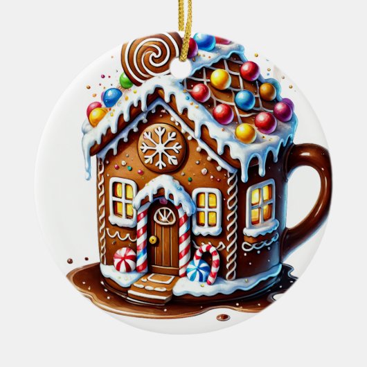 Christmas Coffee Ornament (Voorkant)