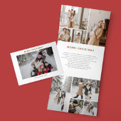 Christmas Collage 12 Foto Drieluik Wenskaart