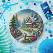 Christmas Collage Papieren Bordje (Feest)