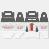 Christmas Collectie Box voor liefdadigheid of miss Bedankdoosjes (Ongevouwen)