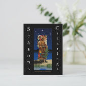 CHRISTMAS-Collectie Feestdagenkaart (Staand voorkant)