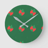 Christmas Colors Ronde Klok (Voorkant)