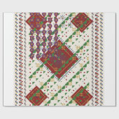 Christmas Colours  Cadeaupapier (Vlak)