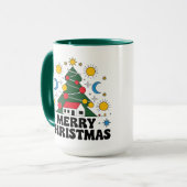 Christmas Combo Mok: feestelijk nieuw model Mok (Voorkant links)