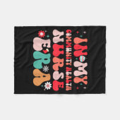 Christmas Community Health Nurse Present For Funny Fleece Deken (Voorkant (Horizontaal))