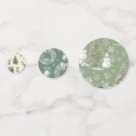 Christmas confetti  (Achterkanten)