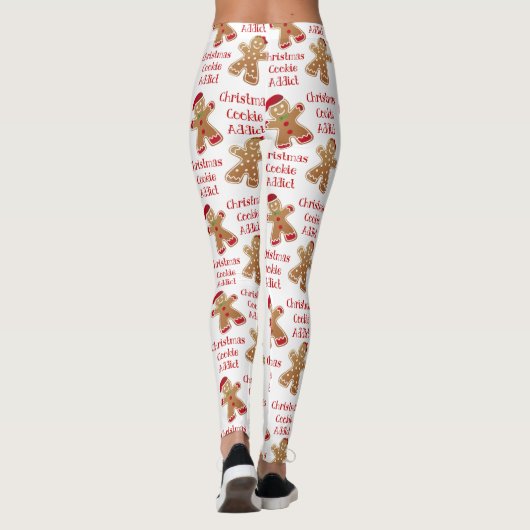 CHRISTMAS COOKIE ADDICT ~Leggings Leggings (Achterkant)