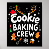 Christmas Cookie Baking Crew Family Baking Team Fu Poster (Voorkant)