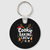 Christmas Cookie Baking Crew Family Baking Team Fu Sleutelhanger (Voorkant)