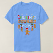 Christmas Cookie Baking Crew Funny Pajamas Family T-shirt (Design voorkant)