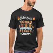 CHRISTMAS COOKIE BAKING CREW T-SHIRT (Voorkant)