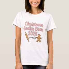 Christmas Cookie Crew 2025 T-shirt