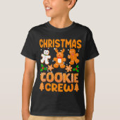 Christmas Cookie Crew Baking Team New Xmas Bakers  T-shirt (Voorkant)