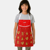 Christmas Cookie Crew-Gingerbread Pals-Red S Schort (Insitu)