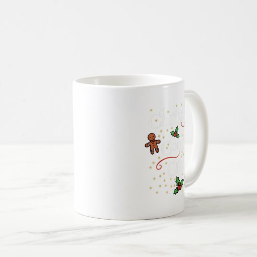 Christmas Cookie Crew Is Perfect As A Family Match Koffiemok (Voorkant rechts)