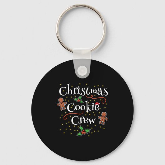 Christmas Cookie Crew Is Perfect As A Family Match Sleutelhanger (Voorkant)
