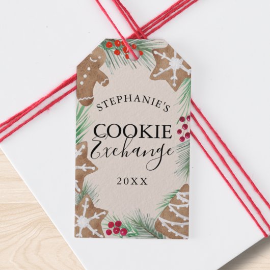 Christmas Cookie Exchange  Cadeaulabel