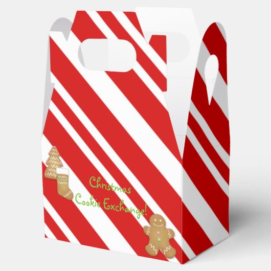 Christmas Cookie Exchange gunstbox Bedankdoosjes (Geopend)