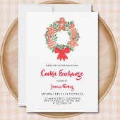 Christmas Cookie Exchange Party Kaart
