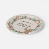 Christmas Cookie Exchange Party  Papieren Bordje (Gekanteld)