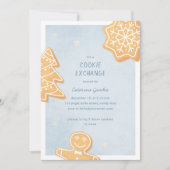 Christmas Cookie Exchange Party Schattigee vakanti Kaart (Voorkant)