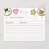 Christmas Cookie Exchange Pink and Green Recipe (Voorkant)