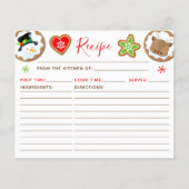 Christmas Cookie Exchange Red and Green Recipe (Voorkant)