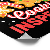 Christmas Cookie Inspector Dad  Poster (Hoek)