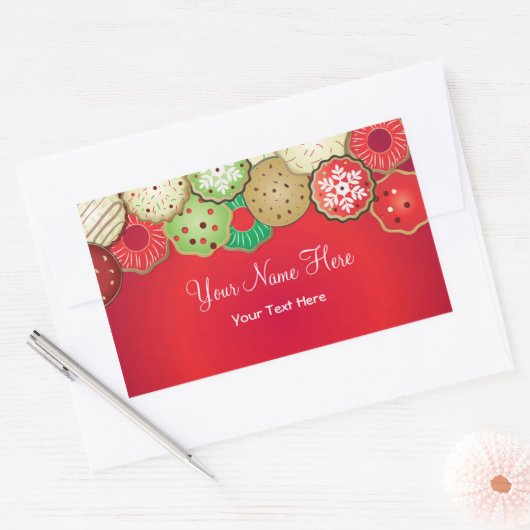 Christmas Cookie Label (Envelop)