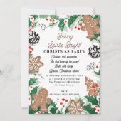 Christmas Cookie Swap Baking Spirits Bright Kaart (Voorkant)