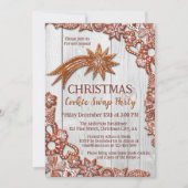 Christmas Cookie Swap Fun Gingerbread Kaart (Voorkant)