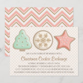  CHRISTMAS COOKIE SWAP-INVITATIES KAART (Voorkant / Achterkant)