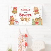 Christmas Cookie Sweet One 1st Birthday Party Spandoek (Insitu)
