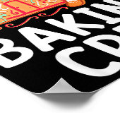 Christmas Cookie Taster Cookie Baking Crew Gingerb Poster (Hoek)