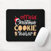 Christmas Cookie Tester Funny Baking Crew Xmas Pre Muismat (Met muis)