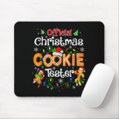Christmas Cookie Tester Taster Baking Crew Toddle Muismat (Met muis)