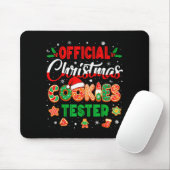 Christmas Cookie Tester Taster Baking Crew Toddler Muismat (Met muis)