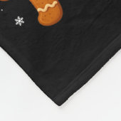 Christmas Cookie Tester Taster Funny Family Baking Fleece Deken (Hoek)