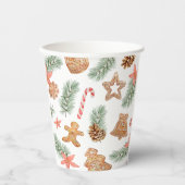 Christmas Cookie Winter Baby shower Papieren Bekers (Voorkant)