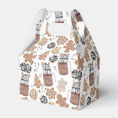 Christmas Cookies and Hot Cocoa Holiday Baking Bedankdoosjes (Achterkant)