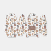 Christmas Cookies and Hot Cocoa Holiday Baking Bedankdoosjes (Uitgevouwen)